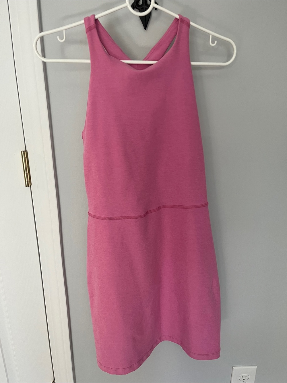 Beyond Yoga Pink Sleeveless Dress NWOT